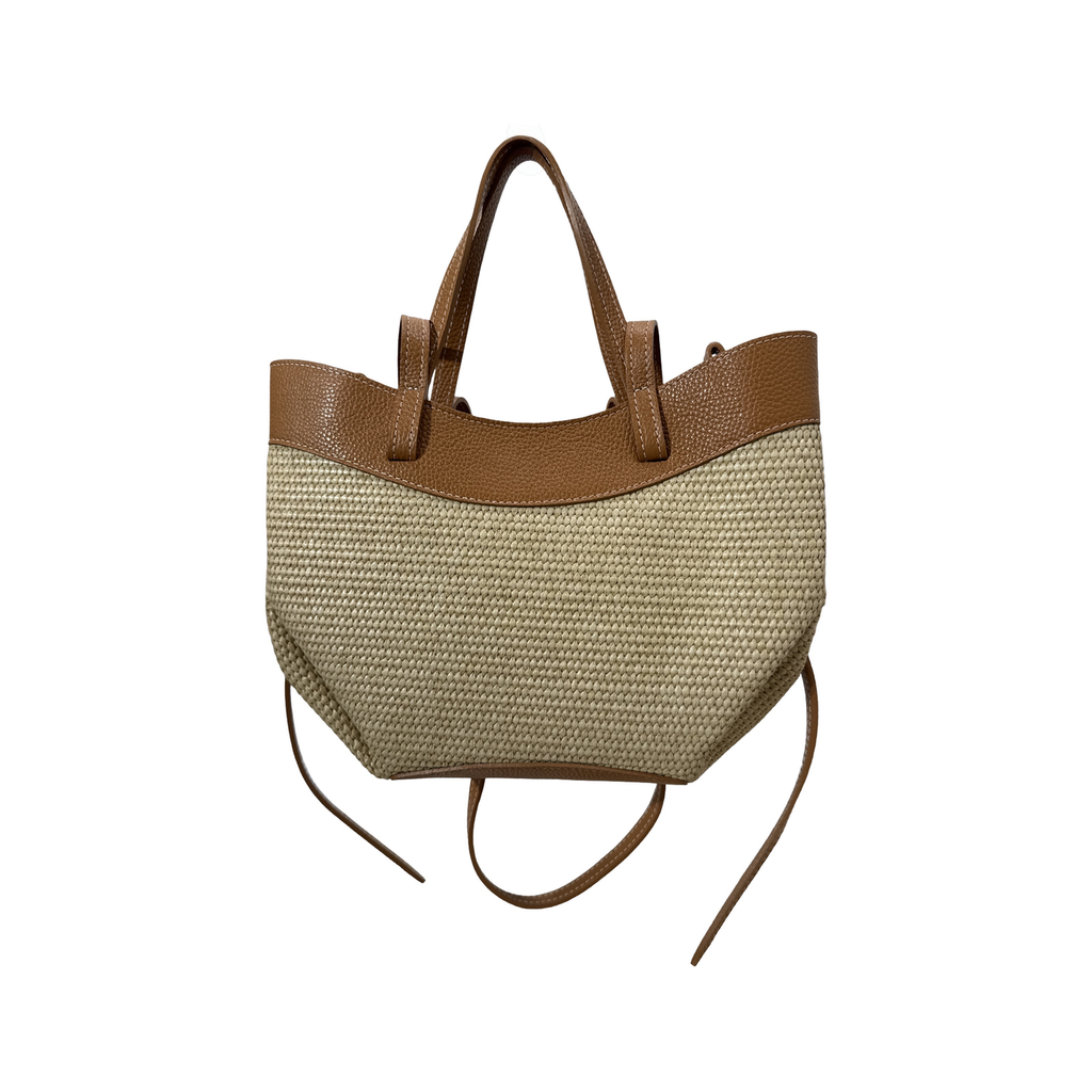 Milaine Summer Raffia & Leather