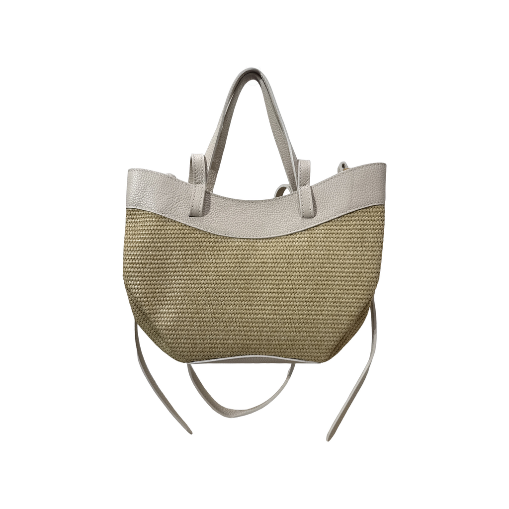 Milaine Summer Raffia & Leather