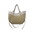 Milaine Summer Raffia & Leather